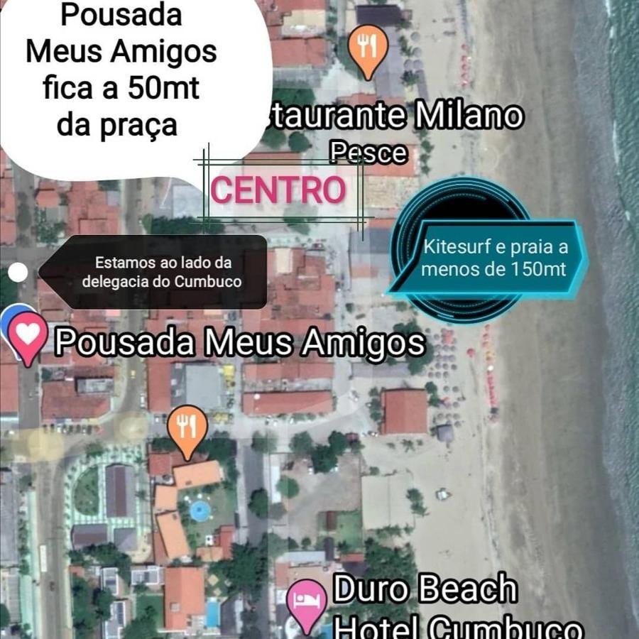 Casa Meus Amigos Kitesurf In The Center Of Cumbuco Hotel Exterior photo